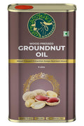 Groundnut oil 5 litre | Kacchi Ghani | Virgin | Unrefined | Cold pressed |100% Natural cooking oil