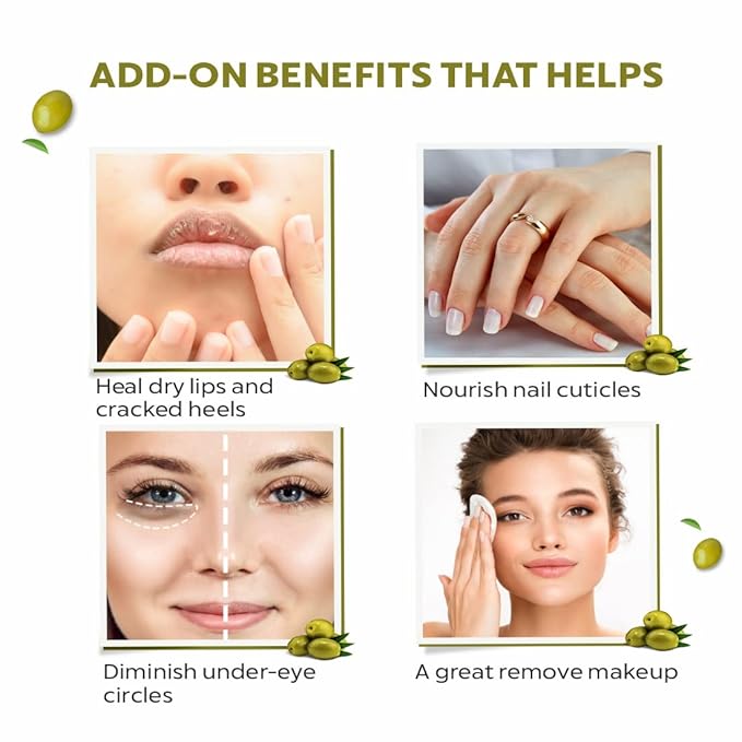 Bio Organic Pure Extra Virgin Olive Oil 100% Organic Cold Pressed Edible Cooking Oil Massage Oil for Baby, Skin Care & Hair Care (200ml)