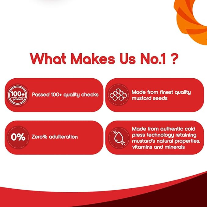 Premium Kachi Ghani Pure Mustard Oil, 910G PET Bottle (Weight May Vary)