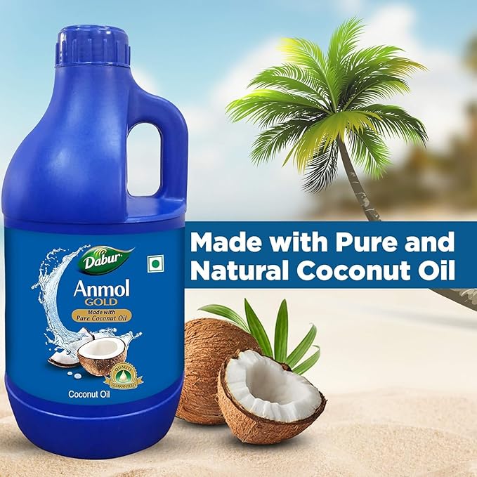 100% Pure Coconut Oil - 900ML | Natural | Nariyal Tel | Handpicked Sundried Coconuts | Multipurpose Oil
