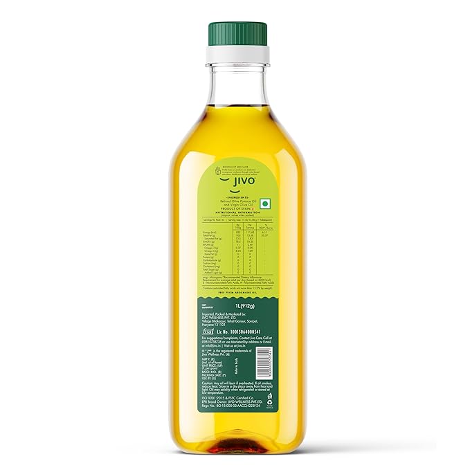 Daily Cooking Pomace Olive Oil 1 Litre | Imported from Spain | Rich in Monounsaturated Fatty Acids (MUFA) | Low in Saturated Fat | Ideal for Roasting, Frying, and Baking