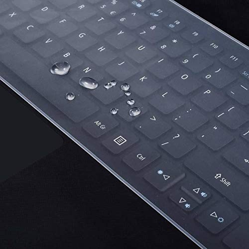 LS LAPSTER Quality Assured Lapster Universal Silicone 15.6" Keyboard Protector Skin|| Keyboard Dust Cover|| Keyboard Skin for 15.6" Laptop 15.6" Keyguard 3.93 x 11.81 x 0.39 inches