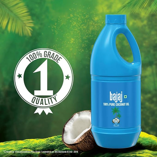 100% Pure Coconut Oil 900ml | Made with Premium Grade 1 Quality Coconuts