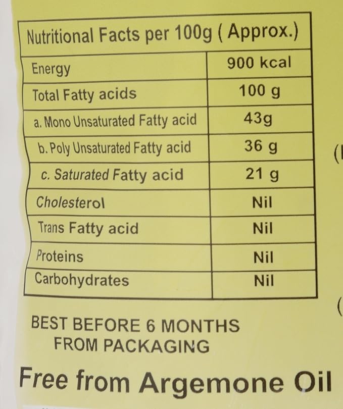 Refined Rice Bran Oil, 1 Liter