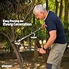 Sharpex Bypass Lopper with Compound Action, Professional Power Gear Bypass,Tree Trimmers Secateurs with Shock Absorbing Effort-Saving Handle Garden - Pruning Tool (Black)
