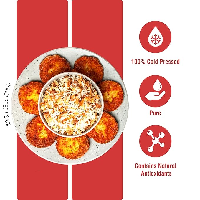 Cold Pressed Groundnut Cooking Oil - 1L | Rich in antioxidants | Good for Heart health | Enriched with MUFA & OMEGA 6 PUFA | Aroma of Purity