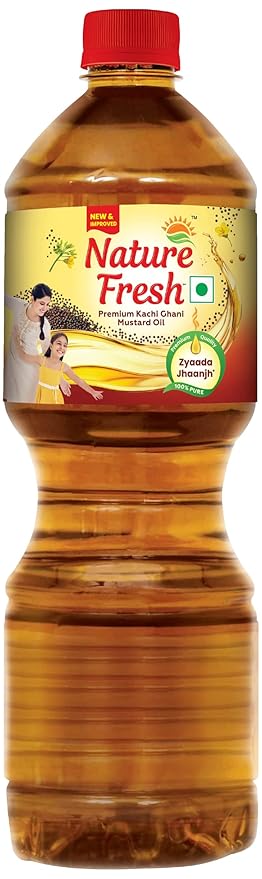 PREMIUM KACHI GHANI MUSTARD OIL 840 G BOTTLE
