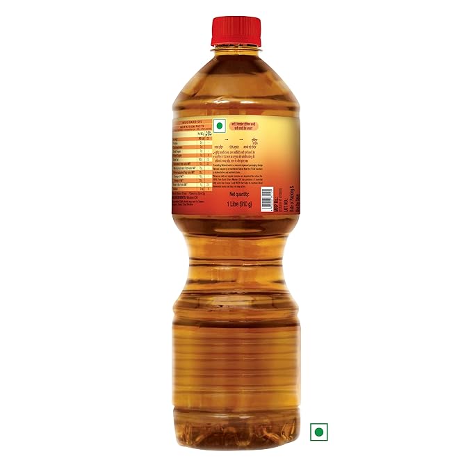 PREMIUM KACHI GHANI MUSTARD OIL 840 G BOTTLE
