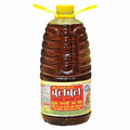 Kacchi Ghani Cold Pressed Mustard Oil 5 Litre | Wood Pressed Kolhu Chekku Sarso Tel | Pure & Unrefined Black Mustard Oil | High Aroma & Pungency | No Chemicals | For Cooking, Pickles
