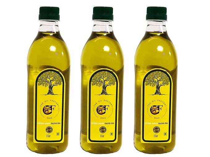 Extra Light Olive Oil-1ltr Pack of 3