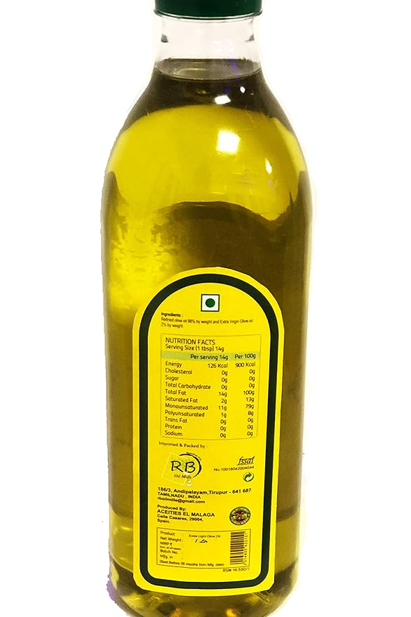 Extra Light Olive Oil-1ltr Pack of 3